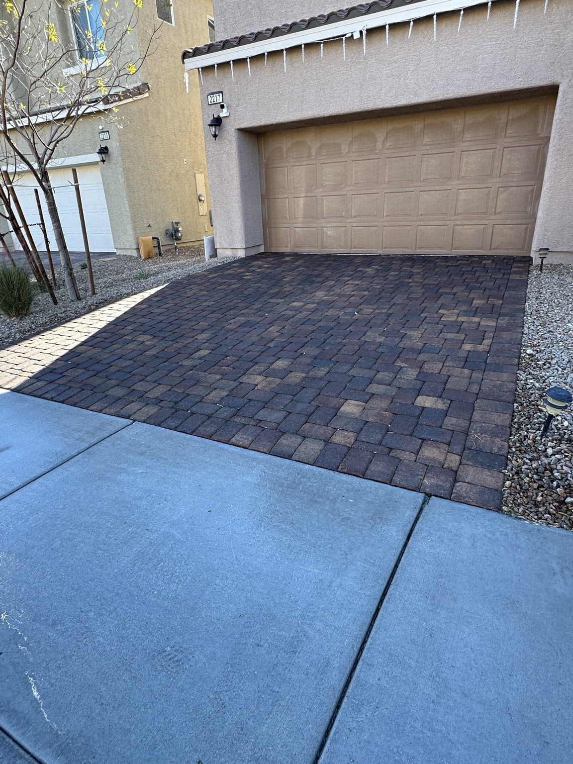 Completed JCA paver restoration project in Las Vegas